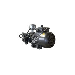 240 lt motora akuple filtreli vakum pompası, 80 mm, 0.75 kW, 220V 50Hz, kuru