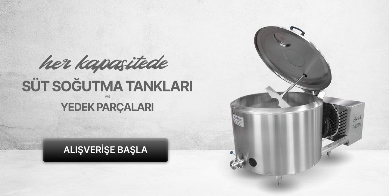 Süt soğutma tankları