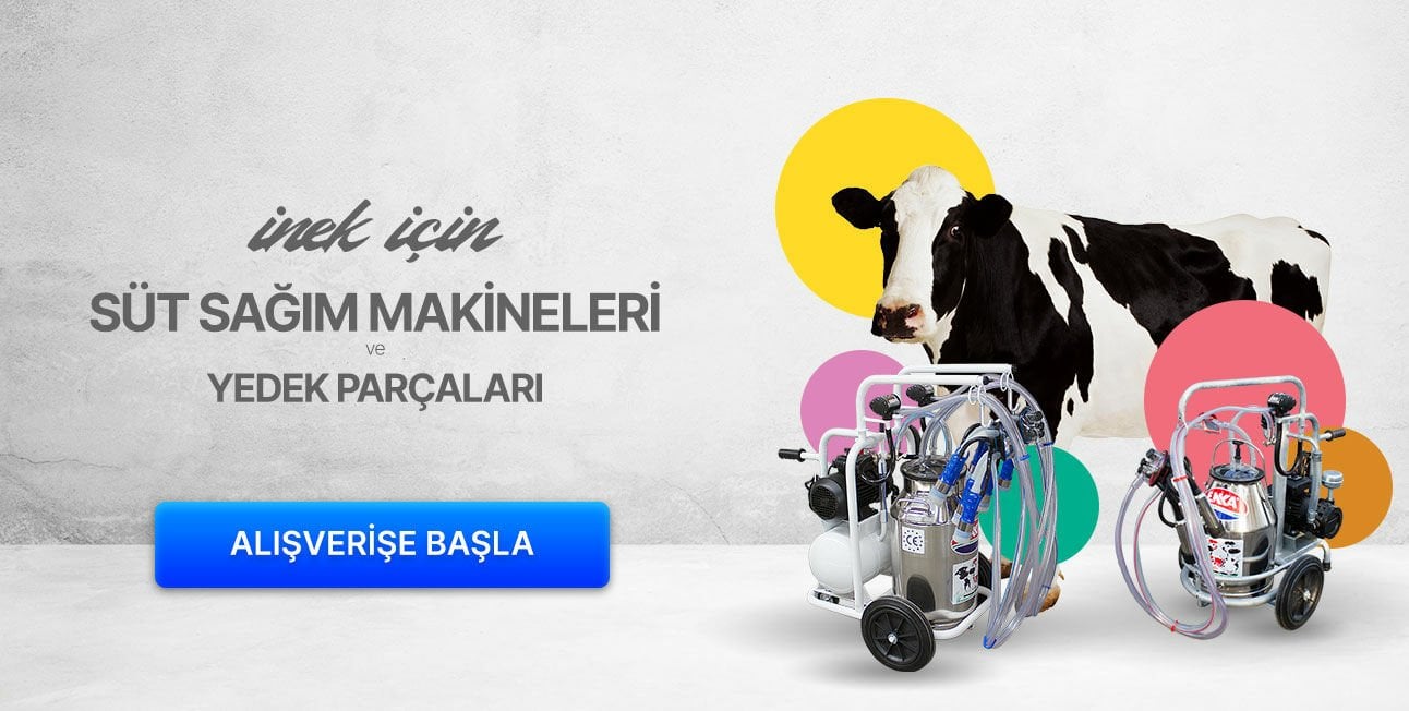 İnek süt sağım makineleri
