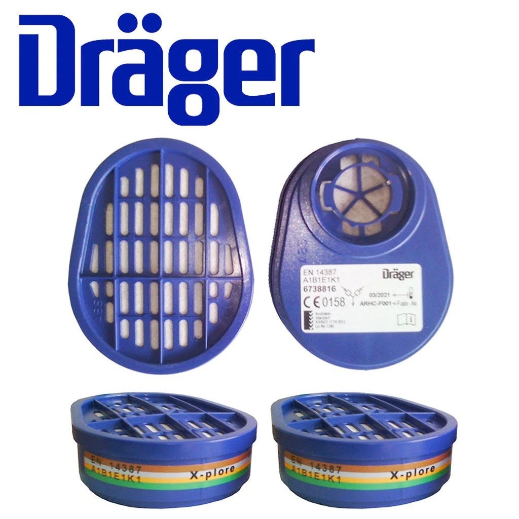 Drager x-plore 3300/3500 ABEK1 gaz filtresi