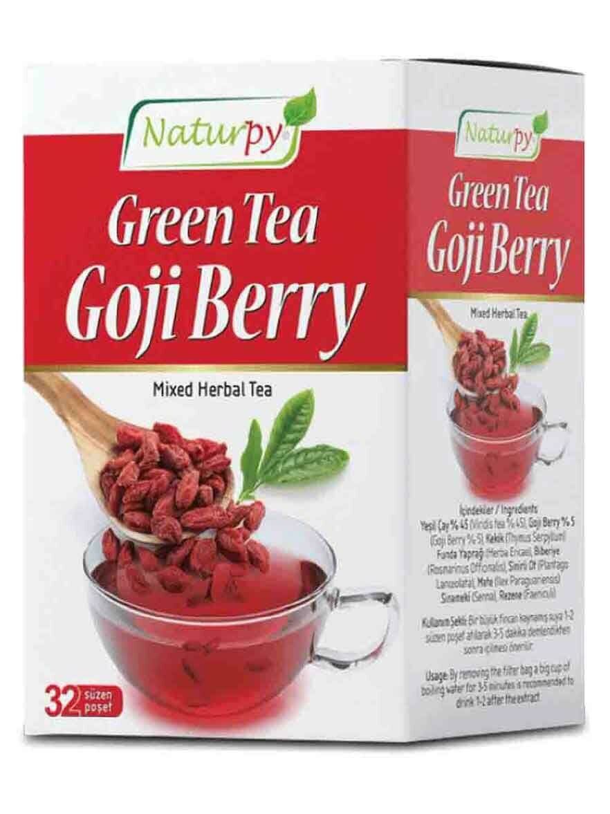 NATURPY GOJİ BERRY YEŞİL ÇAY 48G*12