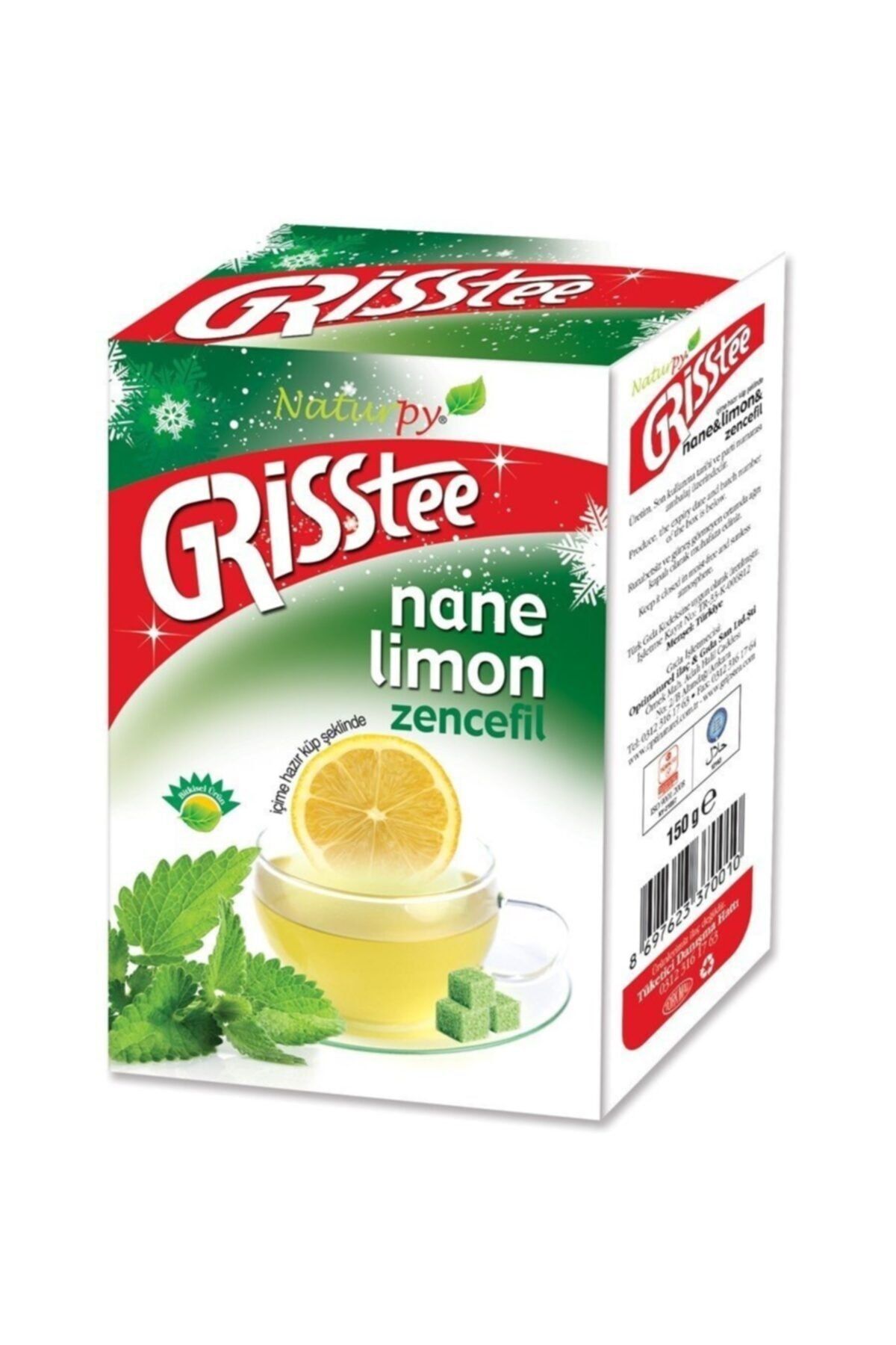 Grisstee Çayı Nane Limon Zencefil Çayı 150 G