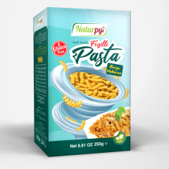 Naturpy Glutensiz Burgu Makarna (Fusulli) 250 Gr. x3 ADET