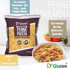 Dr.Gluten Glutensiz Boru Makarna 6'lı Set (Penne) 400 Gr x 6 ADET