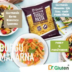 DR.Gluten Glutensiz Burgu & Boru Makarna 2'li Set 400 Gr x 2 Adet (Penne & Fusilli)