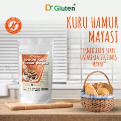 DR. GLUTEN GLUTENSİZ İNST.KURU HAMUR MAYASI 100 GR*2 Li
