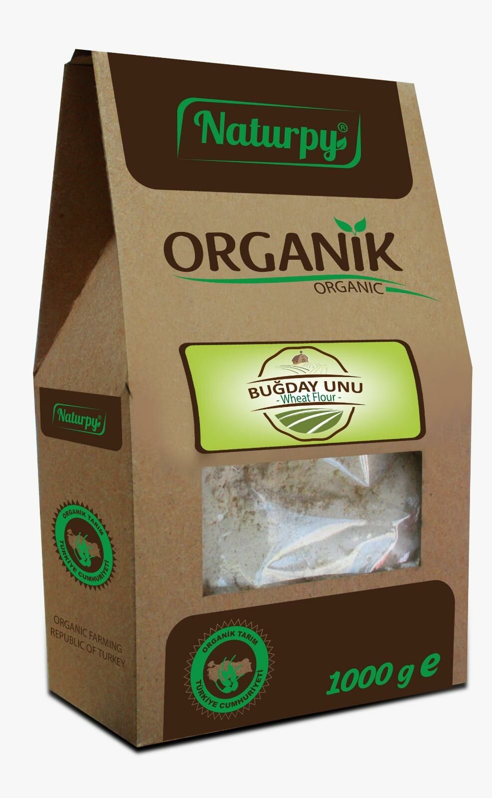 NATURPY ORGANİK BUĞDAY UNU 1000G