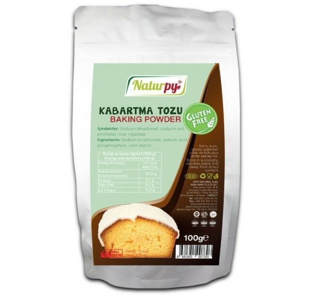 Naturpy Glutensiz Kabartma Tozu 100 g
