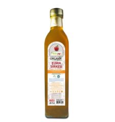 Glutensiz Organik Elma Sirkesi 500 ml