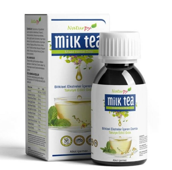Naturpy Milk Tea Damla 50 ml