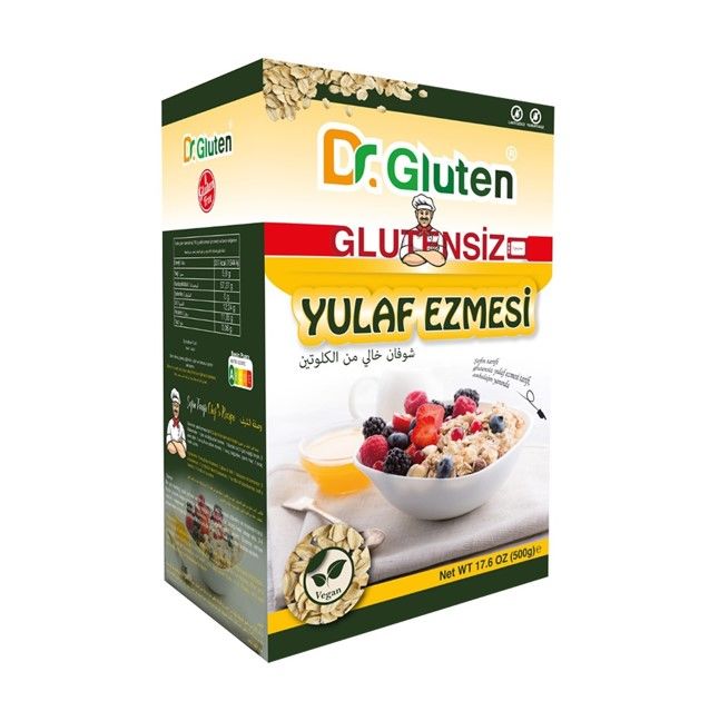 Dr.Gluten Yulaf Ezmesi 500 g (Glutensiz)