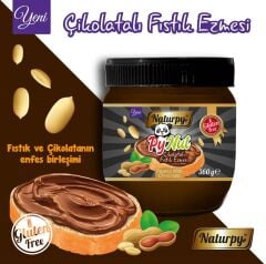 Glutensiz Pynut Çikolatalı Fıstık Ezmesi 360 g