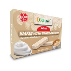 DR.Gluten Glutensiz Vanilyalı Gofret 100 g