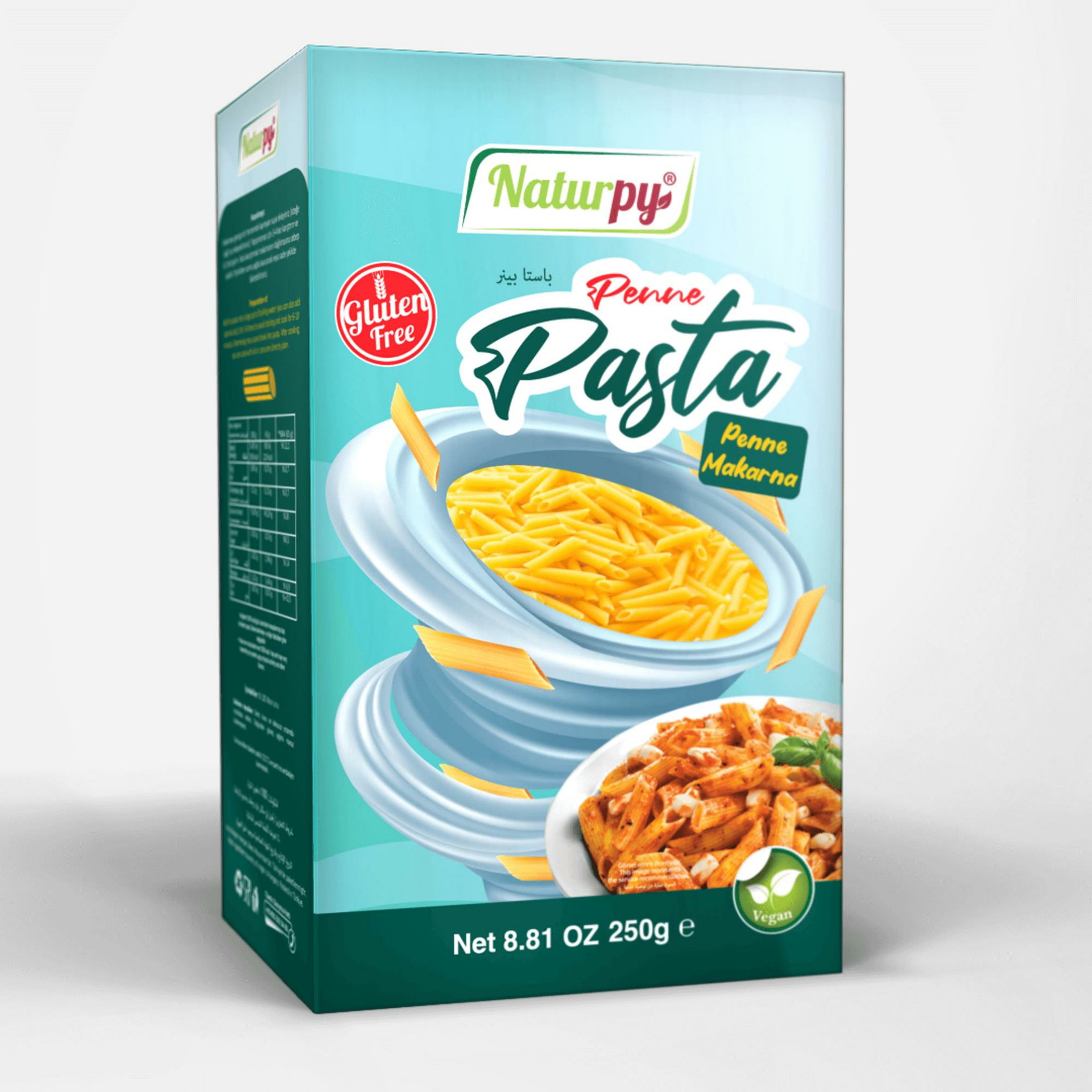 Naturpy Glutensiz Boru Makarna (Penne) 250 GR