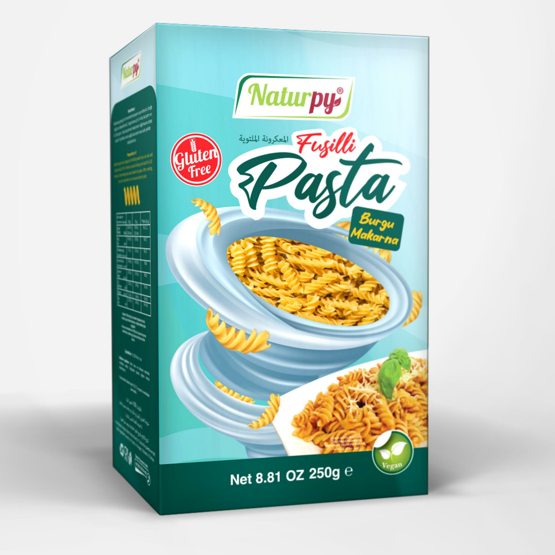 Naturpy Glutensiz Burgu Makarna (Fusilli) 250 Gr