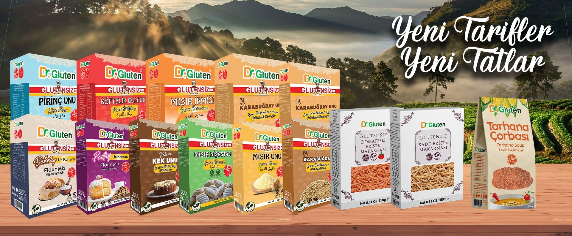 Dr. Gluten Yeni Ürünler