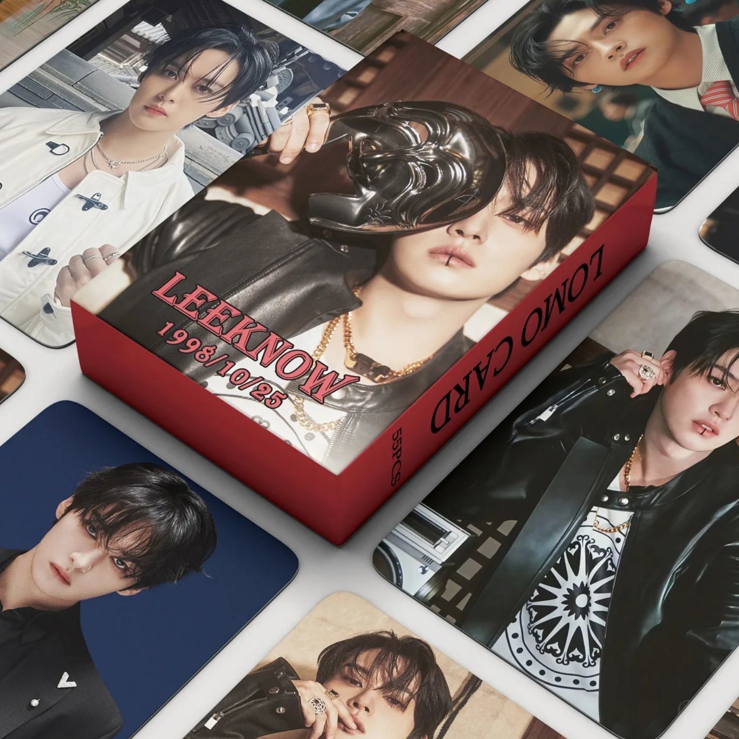 STRAY KIDS '' Lee Know '' Çift Yön Baskılı Lomo Card Seti