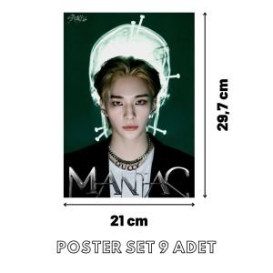 STRAY KIDS ODDINARY '' Maniac '' Poster Set