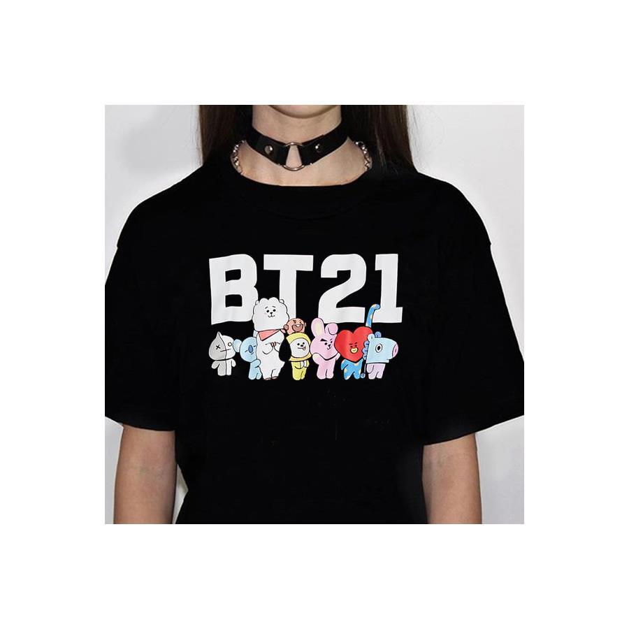 BTS ''BT21'' TShirt 2020 - Siyah