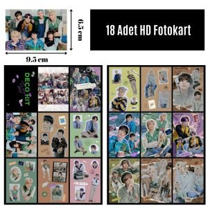 BTS  '' Deco Kit ''  Fotokart Seti