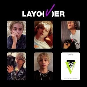 BTS V  '' Layover '' Green PC Set