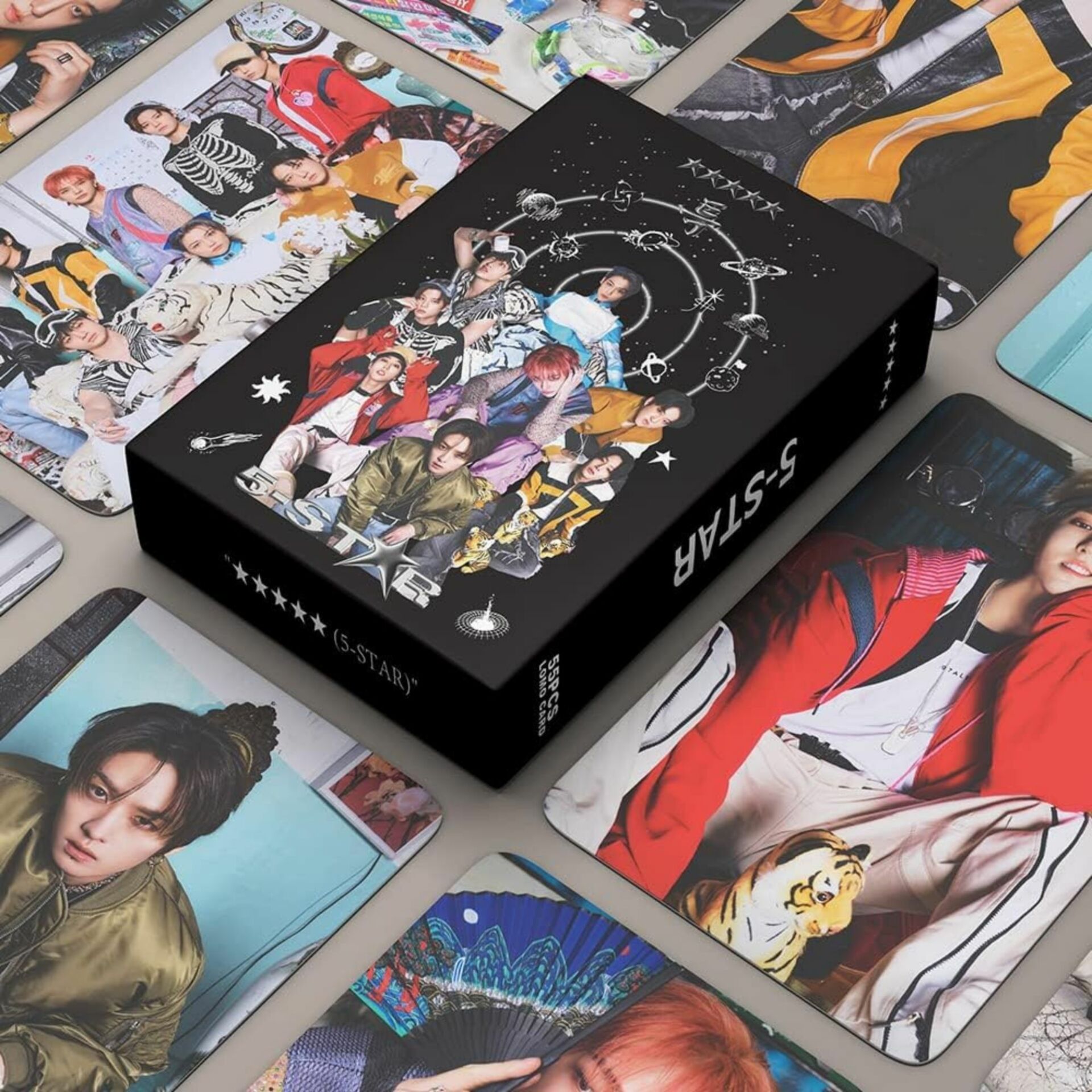 STRAY KIDS '' 5 Star '' Çift Yön Baskılı Lomo Card Seti