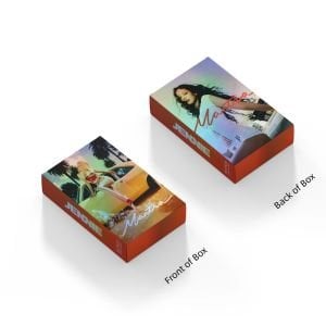 BLACKPINK  Jennie '' Mantra ''  Çift Yön Baskılı Hologramlı Laser/Lomo Card Seti