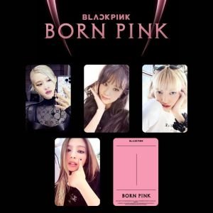 BLACKPINK '' Born Pink '' Albüm Kart Seti Pink 1