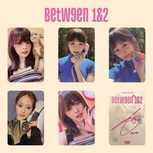 TWICE Tzuyu '' Between 1&2 '' İmzalı Albüm Kart Seti