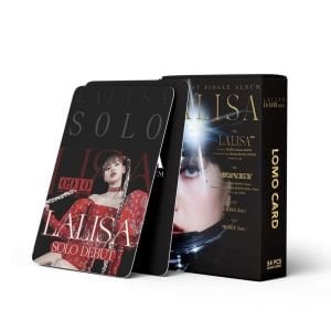 BLACKPINK LISA '' Lalisa '' Çift Yön Baskılı Lomo Card Seti