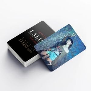 BLACKPINK LISA '' Lalisa '' Çift Yön Baskılı Lomo Card Seti