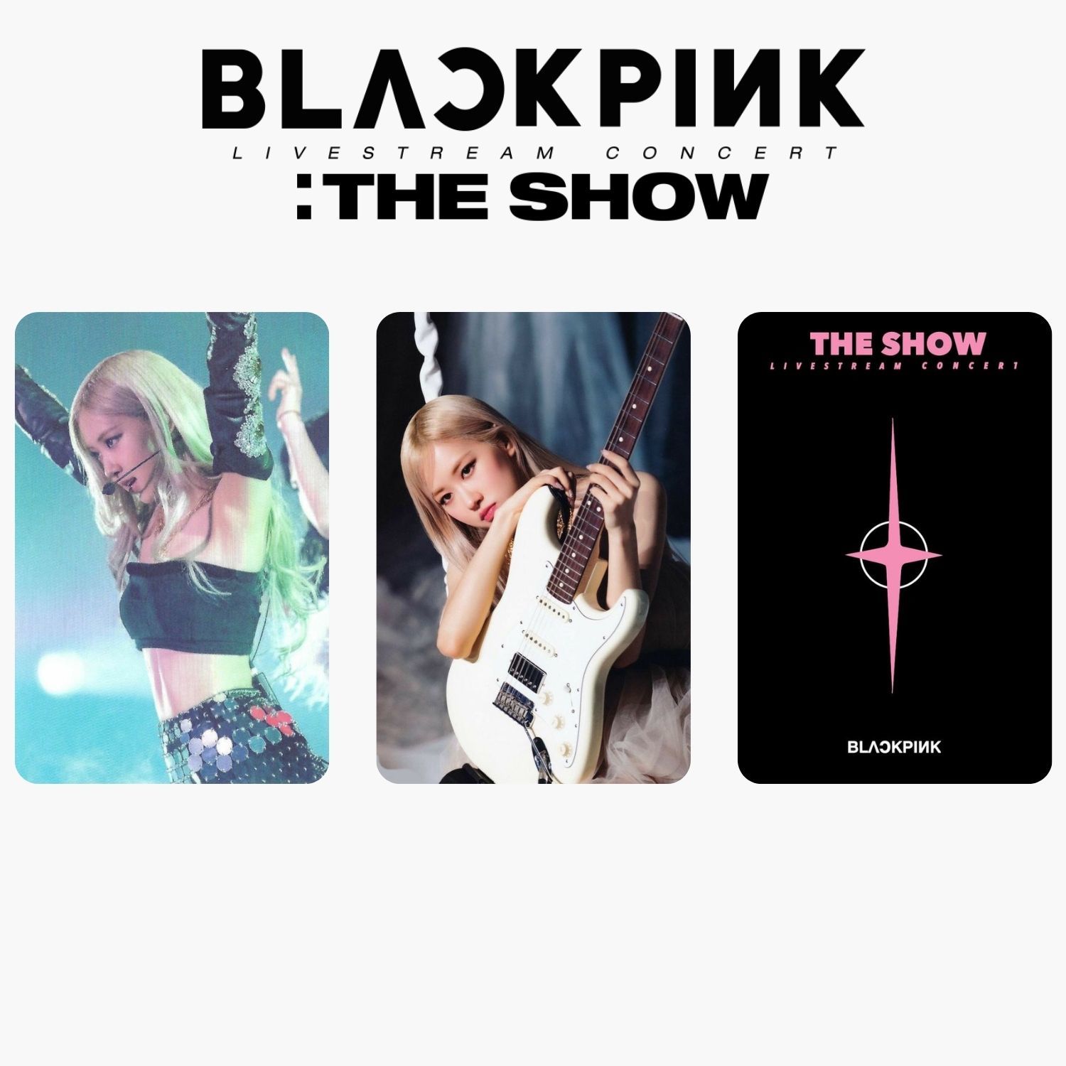 BLACKPINK Rose '' The Show '' PC Set