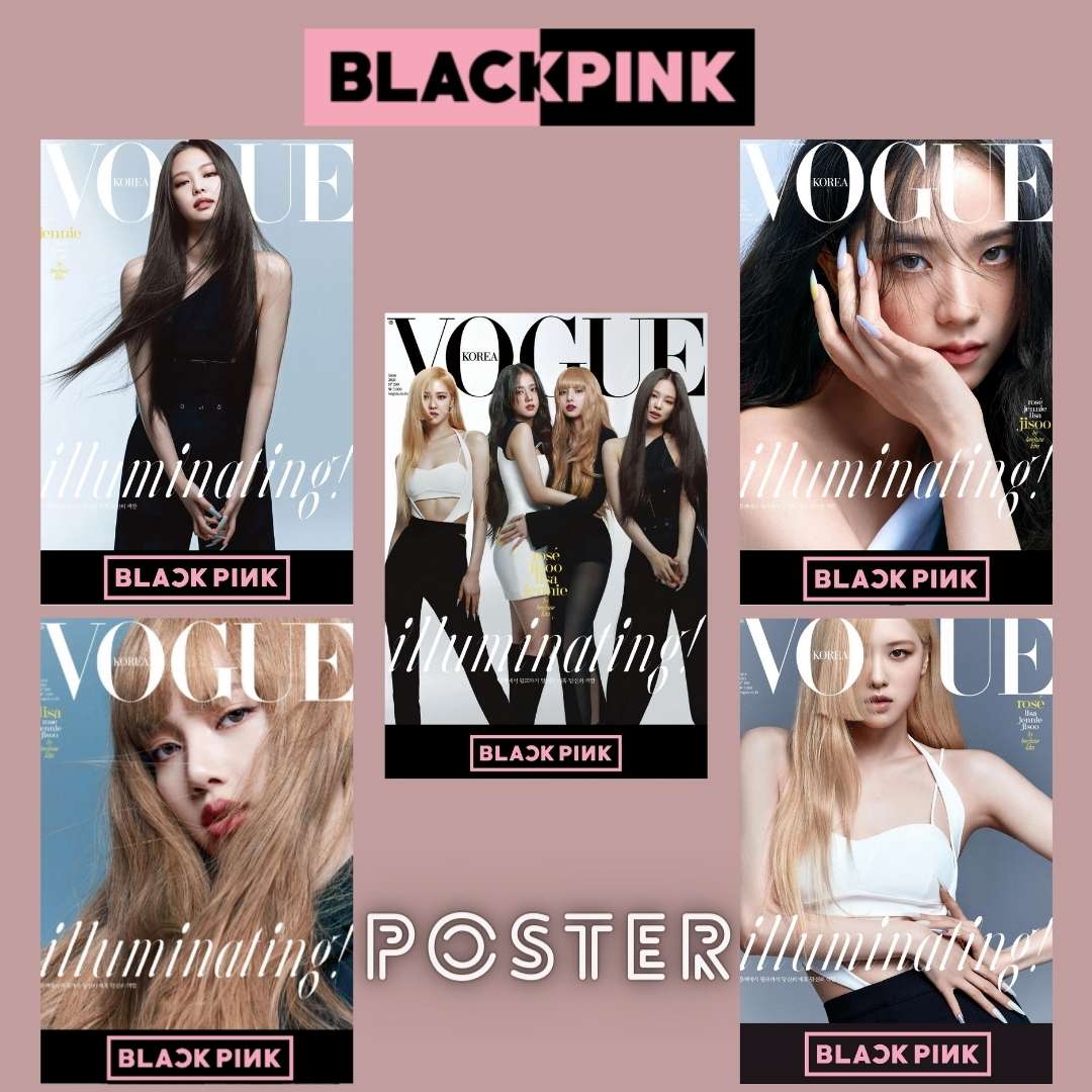 BLACKPINK Grup ve Üye Posterleri 2021