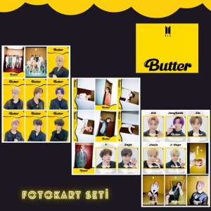 BTS '' Butter '' Fotokart Seti