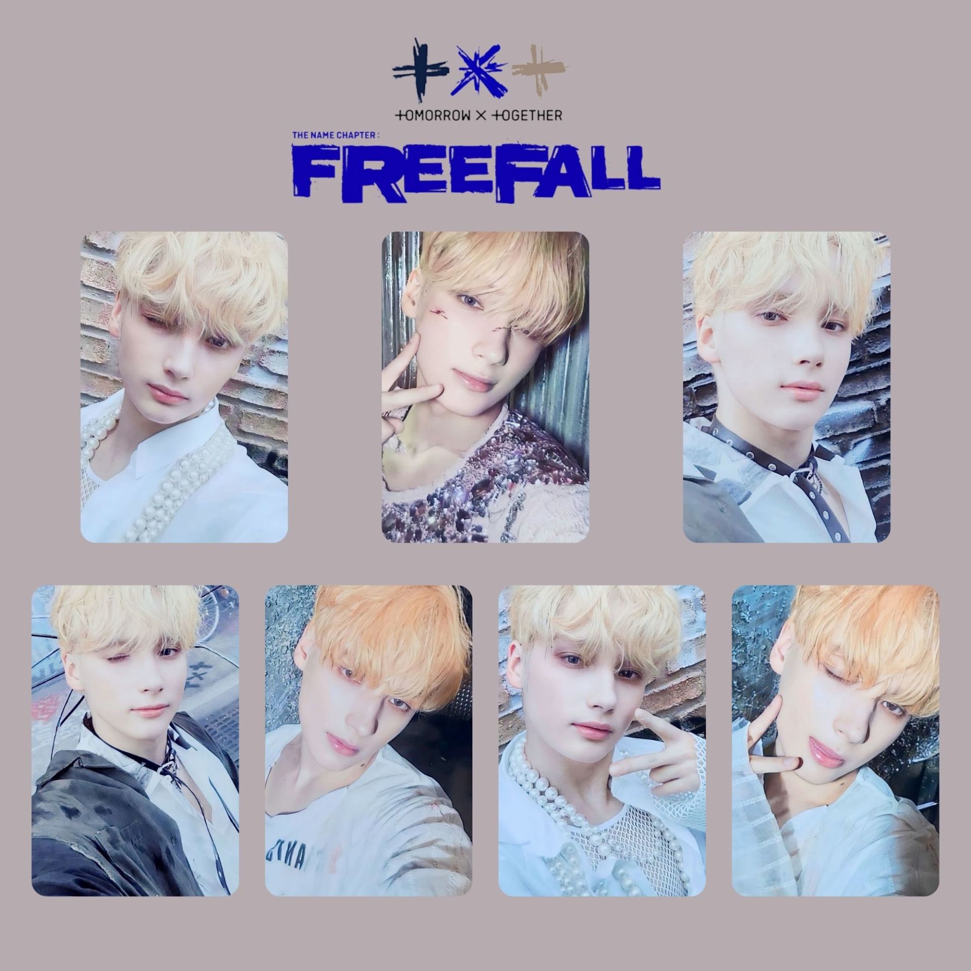 TXT Huening Kai '' The Name Chapter : FREEFALL '' Albüm Pc Set