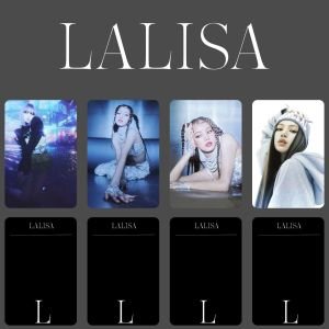 BLACKPINK LISA '' Lalisa '' Albüm Kart Seti Black Ver.