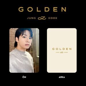 BTS Jungkook '' GOLDEN ''  Albüm PC Set