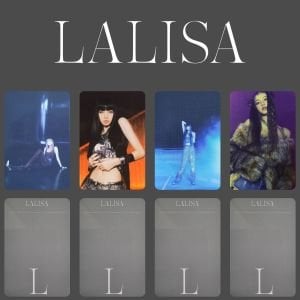 BLACKPINK LISA '' Lalisa '' Albüm Kart Seti Gold Ver.