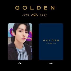 BTS Jungkook '' GOLDEN ''  Albüm PC Set