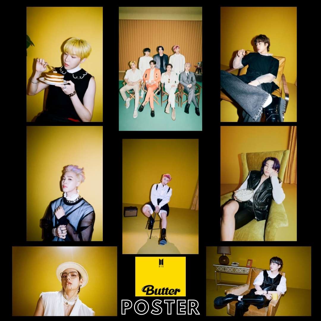 BTS '' Butter '' Poster SET 1