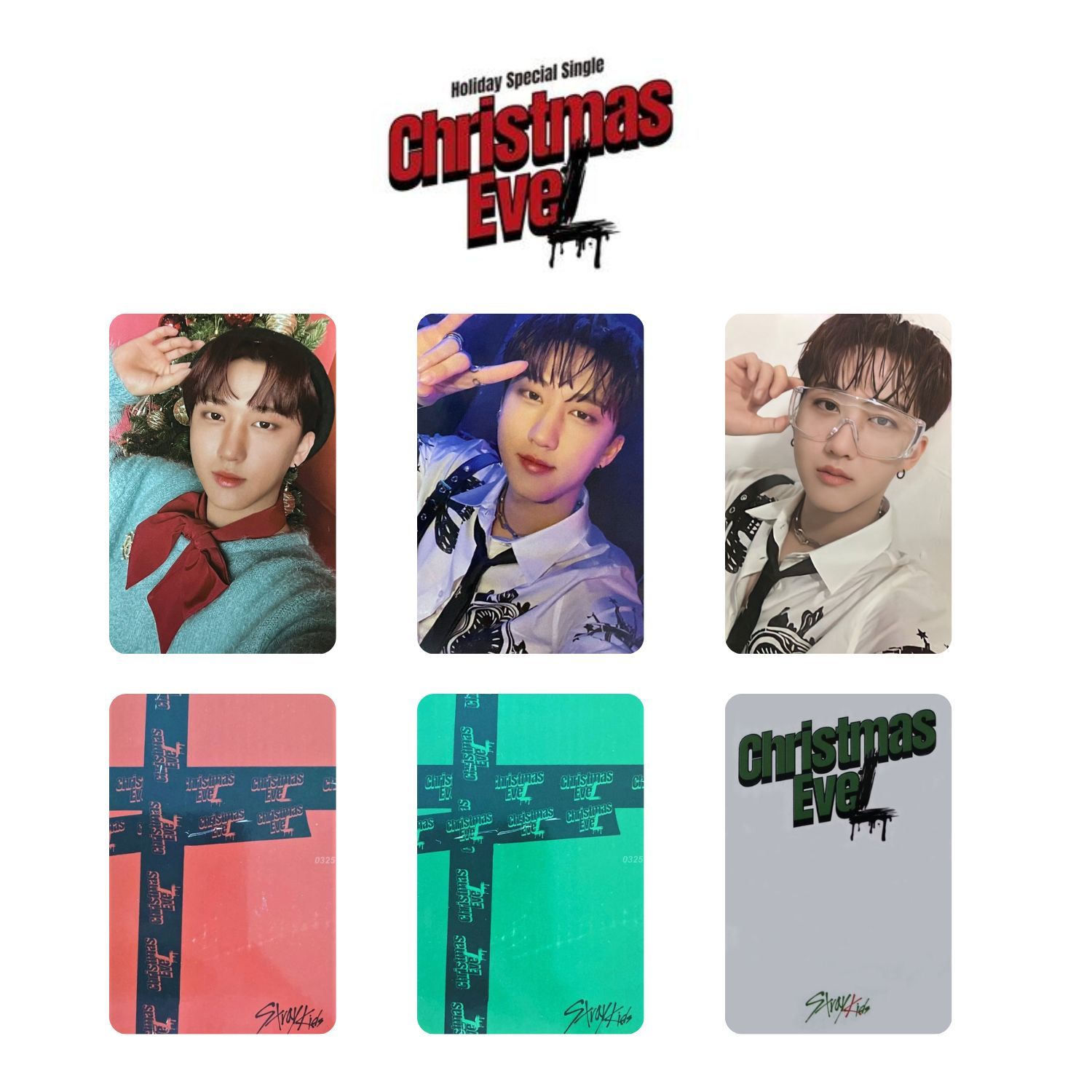 STRAY KIDS Changbin '' Christmas Evel '' Albüm Kart Seti