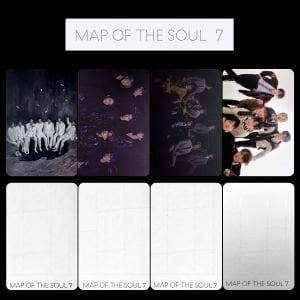 BTS Grup '' Map Of the Soul 7 '' Albüm Kart Seti