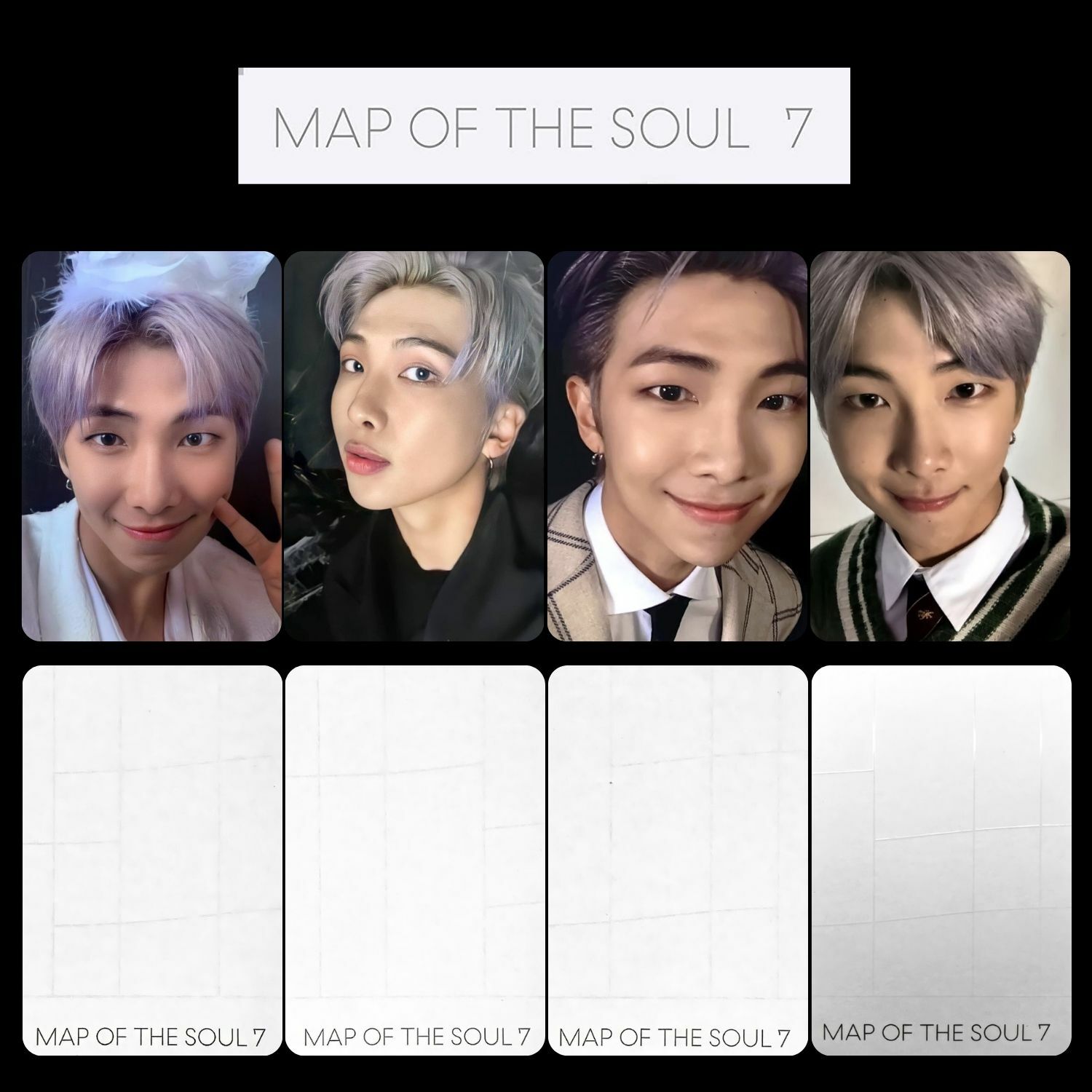 BTS RM '' Map Of the Soul 7 '' Albüm Kart Seti