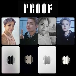 BTS J-Hope '' Proof '' Albüm Kart Seti