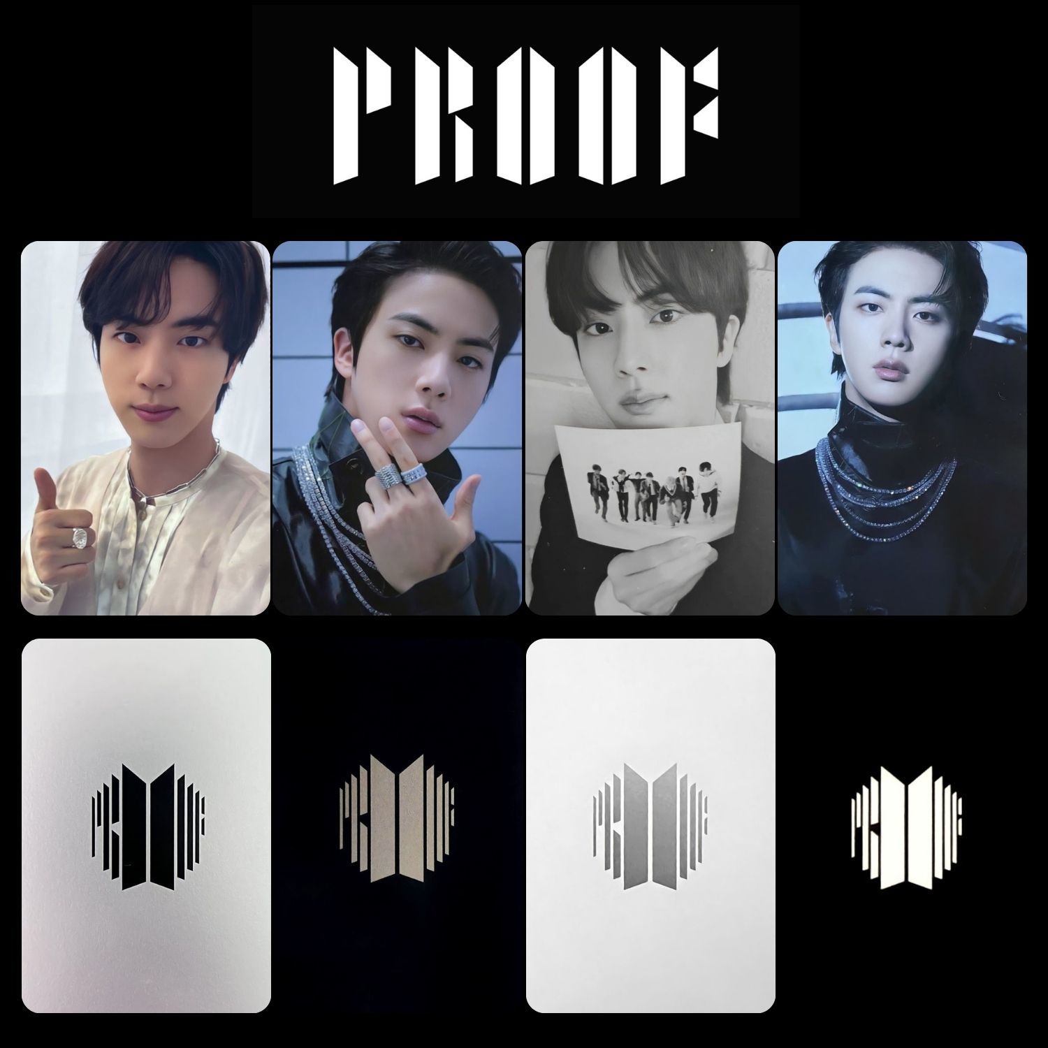 BTS Jin '' Proof '' Albüm Kart Seti