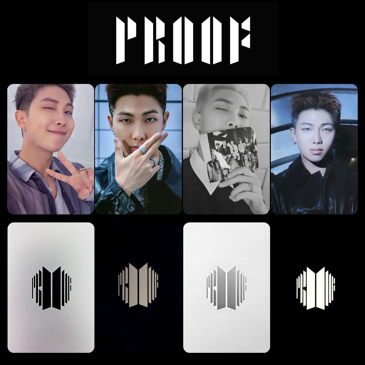 BTS RM '' Proof '' Albüm Kart Seti