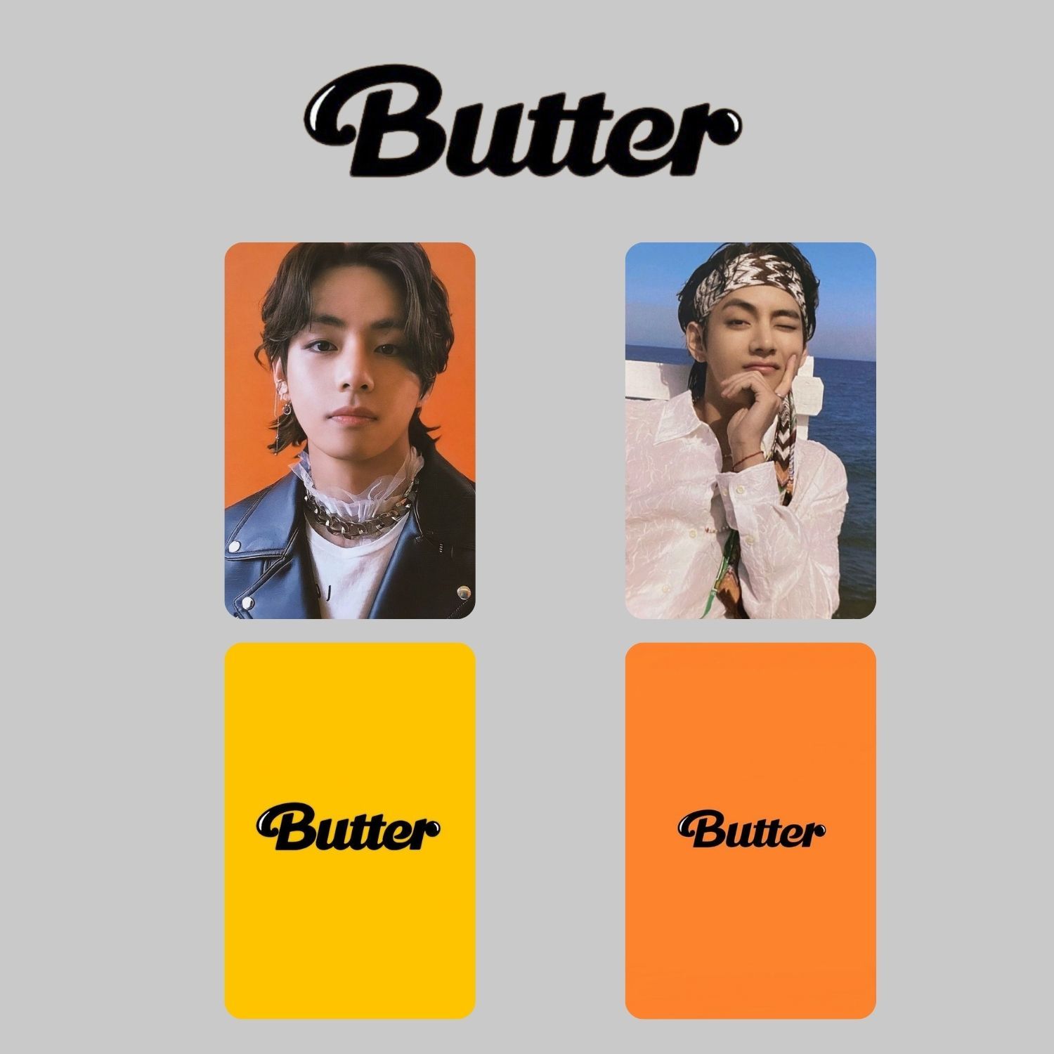 BTS V '' Butter '' Albüm Kart Seti