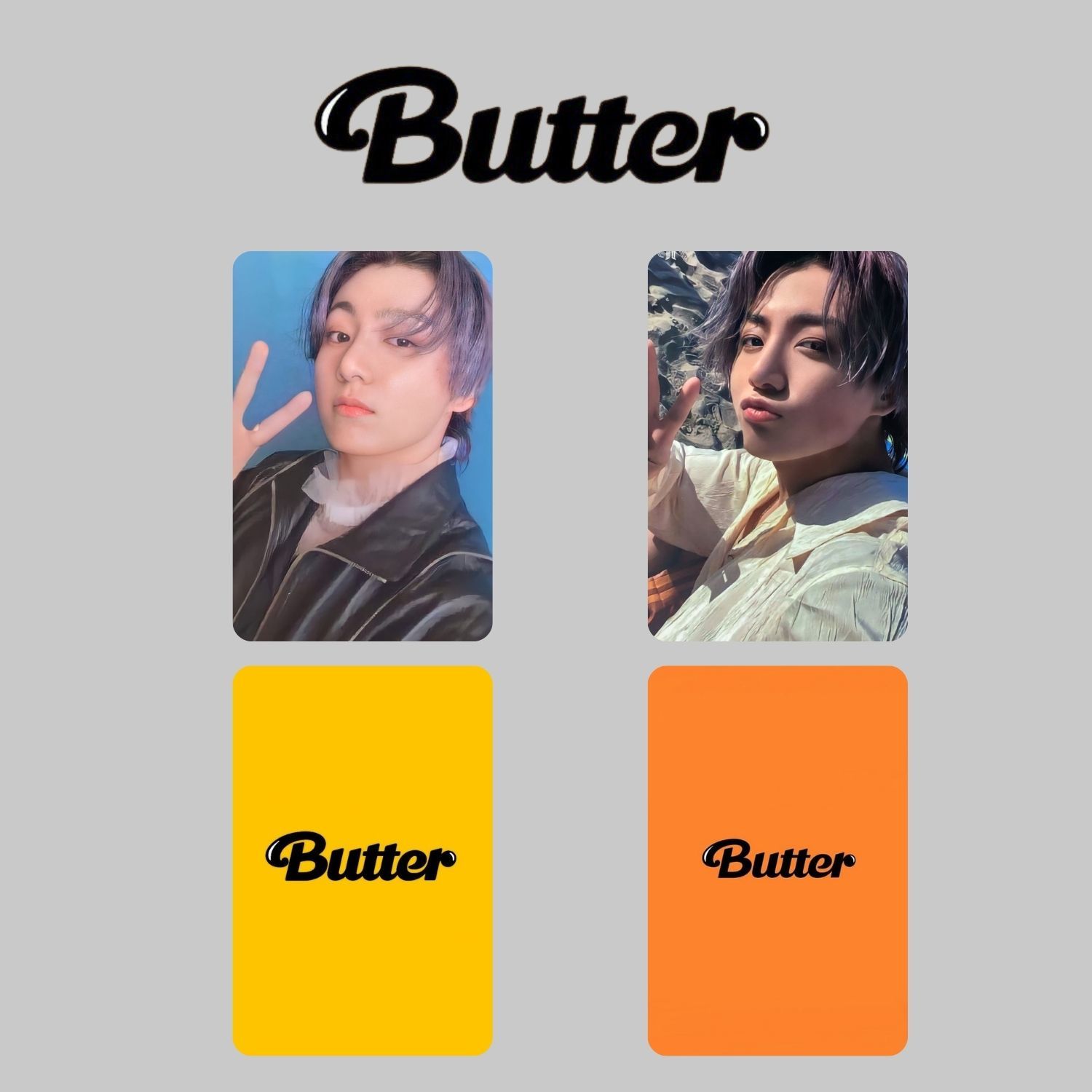 BTS Jungkook '' Butter '' Albüm Kart Seti
