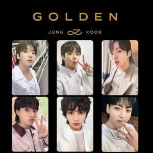 BTS Jungkook '' Golden Japan FC JPFC '' POB Photocards