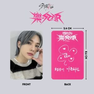 STRAY KIDS '' Rock Star '' Photocards POB 1